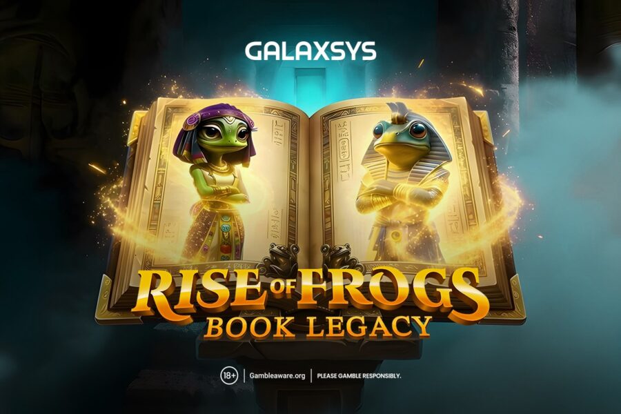 Galaxsys expande su portafolio de slots con «Rise of Frogs: Book Legacy»