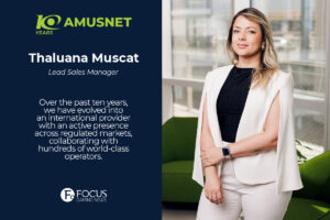 Thaluana Muscat, directora de ventas de Amusnet.