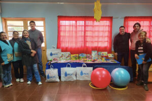 El equipo del Programa Social Inclusivo del IPLyC Misiones se acercó a la Escuela Especial 9 de San Ignacio para realizar una donación.