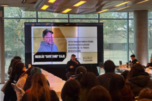 Nicolás "Cayetano" Cajg, referente de la campaña “Hablar es Ganar” de LOTBA, dio una charla en "Proyectate-Expo Joven"