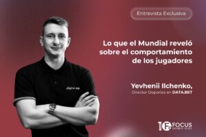 Yevhenii Ilchenko, director de deportes de DATA.BET.