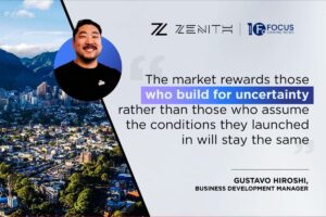 Gustavo Hiroshi, responsable de desarrollo empresarial de Zenith: «El mercado premia a quienes construyen para la incertidumbre, no a quienes asumen que las condiciones en las que se embarcaron no cambiarán».