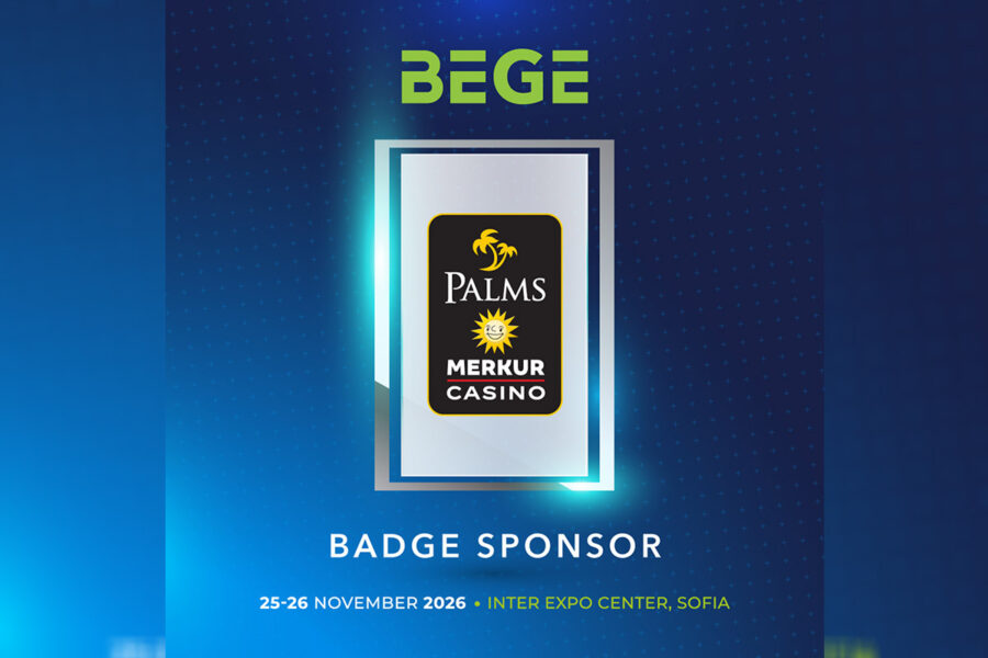 El casino Palms Merkur es nombrado «Official Badge Sponsor» de BEGE Expo 2026