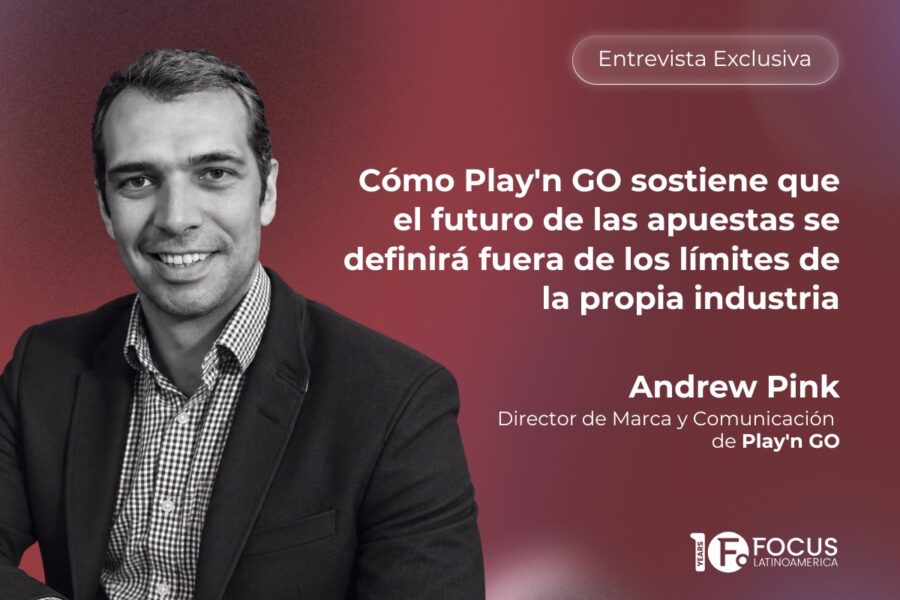 Andrew Pink, Director de Marca y Comunicación de Play’n GO.