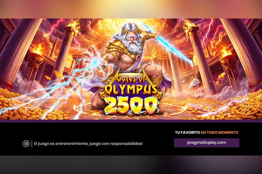 Pragmatic Play potencia su icónica serie con «Gates of Olympus 2500»