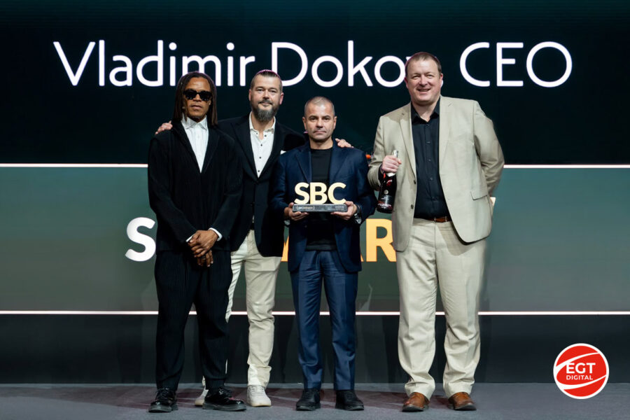 Vladimir Dokov, CEO de EGT Digital, nombrado «Líder del Año» en los SBC Awards