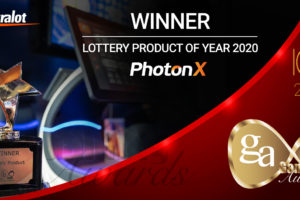 PhotonX named “Lottery Product of the Year” at the IGA’s Awards 2020