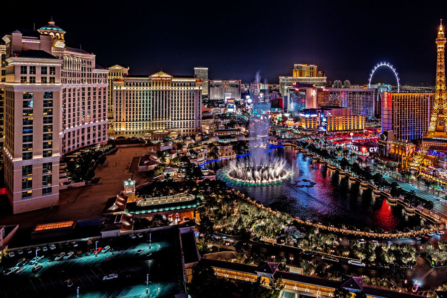 A casino owner has given away 2,000 free flight to Las Vegas.