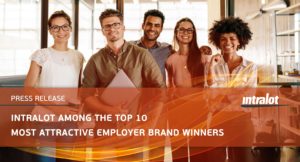 INTRALOT among the Top 10 most attractive employer brand winners