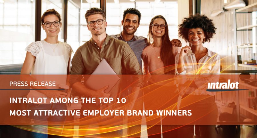 INTRALOT among the Top 10 most attractive employer brand winners