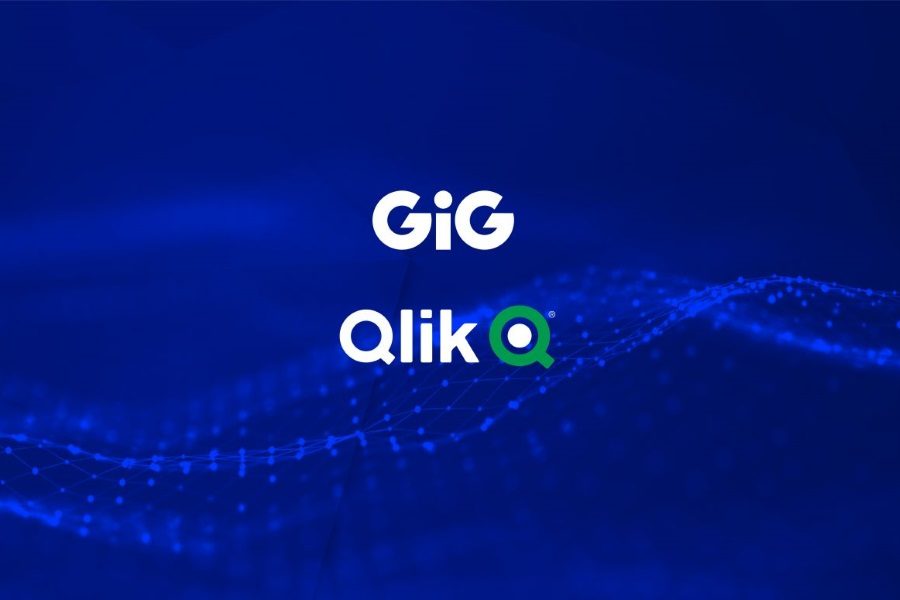 GiG and Qlik will work together after they signed a partnership.