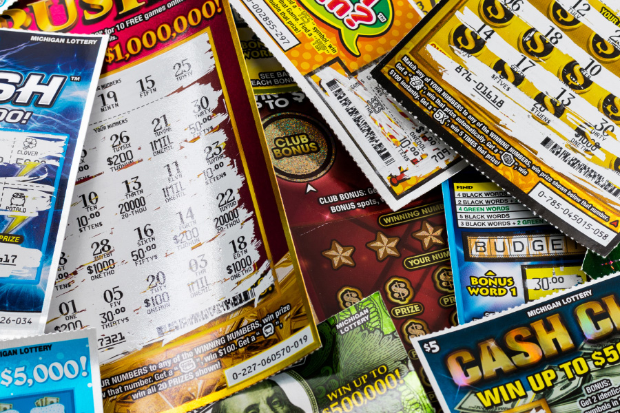 playing lottery scratch offs