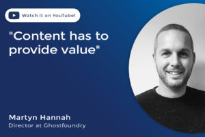 Content has to provide value