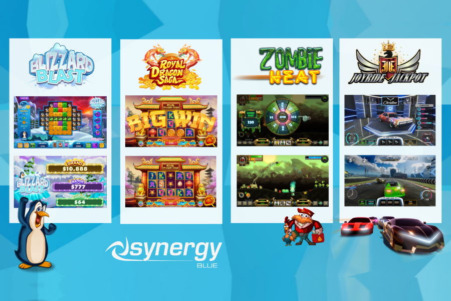 Synergy Blue debuts new line-up of games