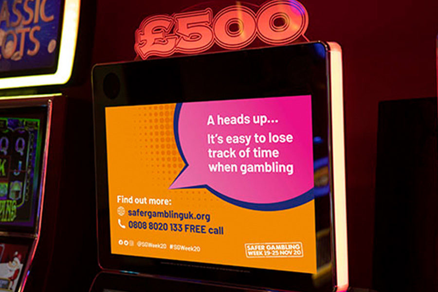 Safer Gambling Week will take place between November 1 and 7.