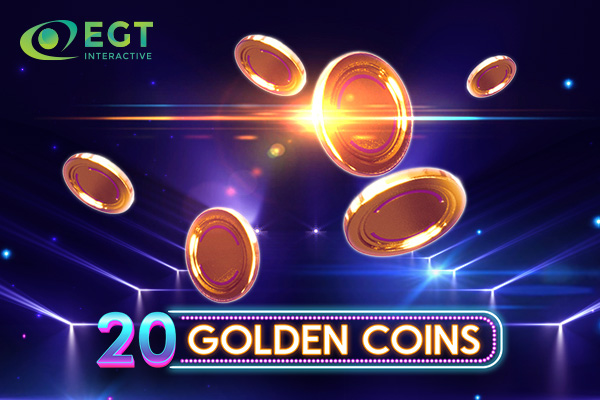 EGT Interactive releases its newest video slot: 20 Golden Coins