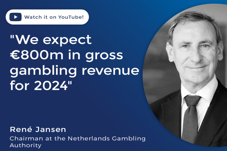 René Jansen: “We expect €800m in gross gambling revenue for 2024”