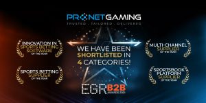 Pronet Gaming Shortlisted at EGR B2B Awards 2021!