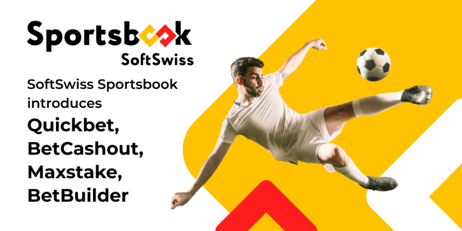 SoftSwiss Sportsbook introduces Quickbet, BetCashout, Maxstake and BetBuilder