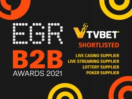 TVBET shortlisted for EGR B2B Awards 2021