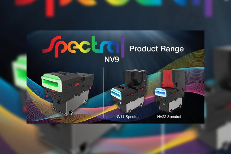 The NV9 Spectral range has the added bonus of stained note detection and optical and mechanical anti-strimming technology.