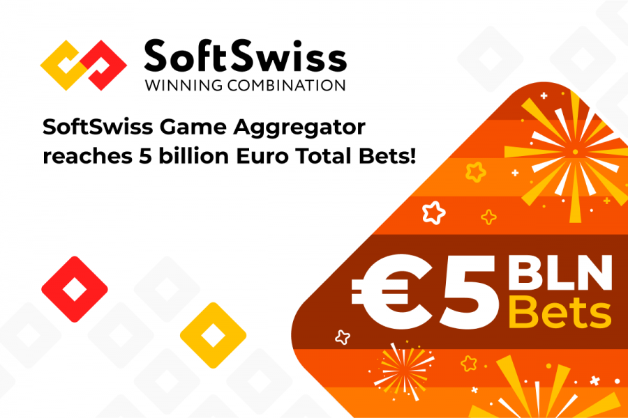 SoftSwiss reaches record €5bn total bets