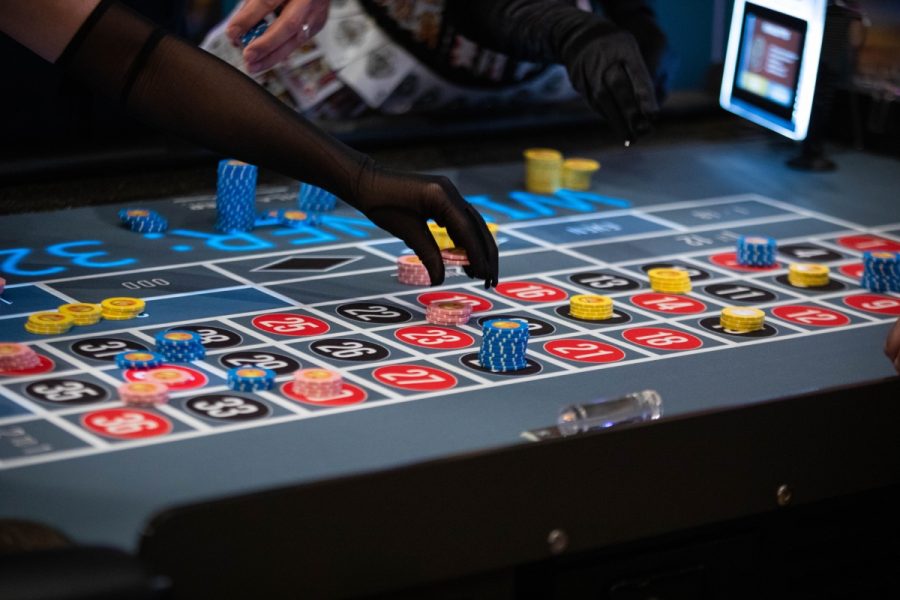  TCSJOHNHUXLEY installed new custom designed gaming tables at the Wild Horse Pass.