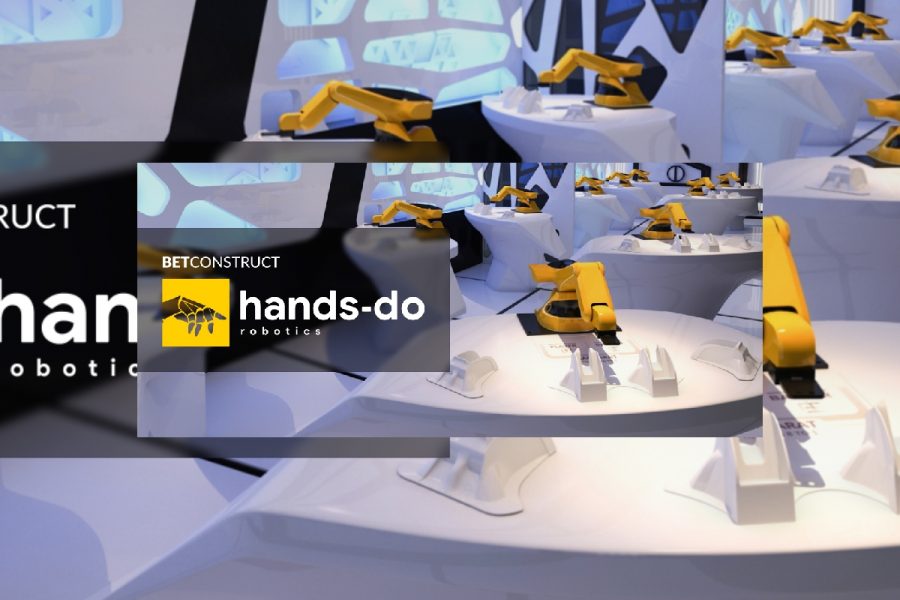 Hands-Do is a robot dealer performing the functions of a real-life croupier.