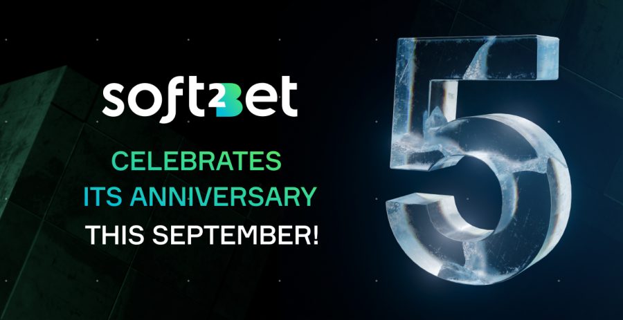 Soft2Bet has just reached its 5-year milestone.