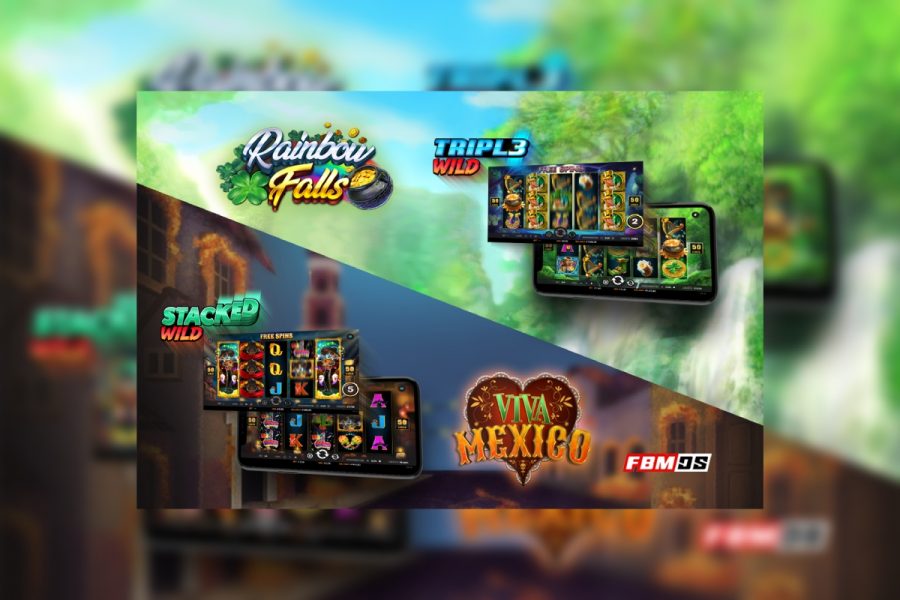 Viva Mexico™ and Rainbow Falls™ bring more diversity to the online casino operators and players´ choices.