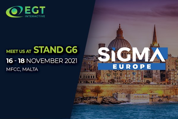 EGT Interactive will attend SIGMA expo in Malta as a GOLD sponsor