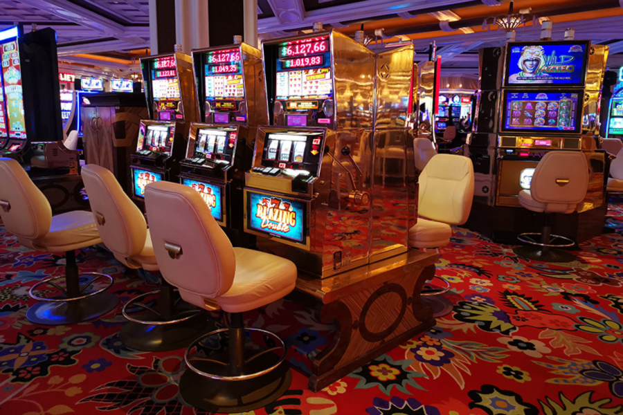 The new facility includes a 110,000 square foot casino floor.