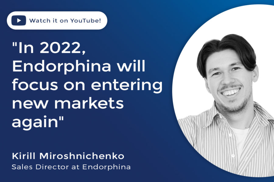 Kirill Miroshnichenko, sales director at Endorphina.