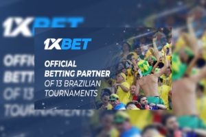 1xBet became the official betting partner of 13 football tournaments in Brazil.