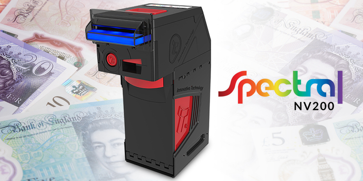 The NV200 Spectral is a highly secure banknote validator.