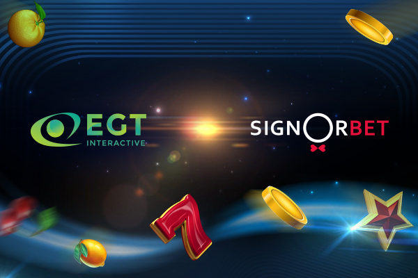 EGT Interactive expands through Italy by partnering with Signorbet. 