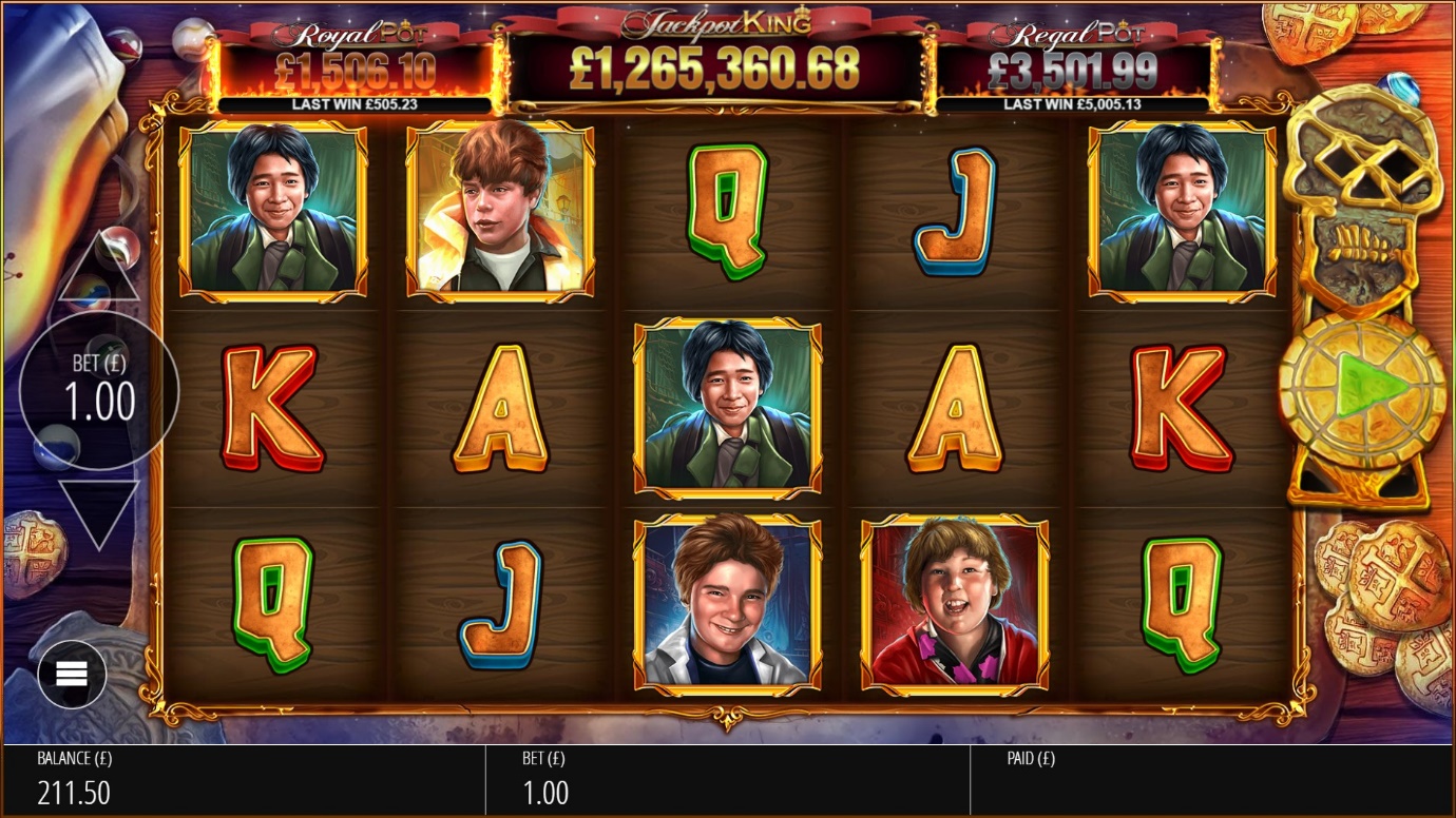 goonies return jackpot king