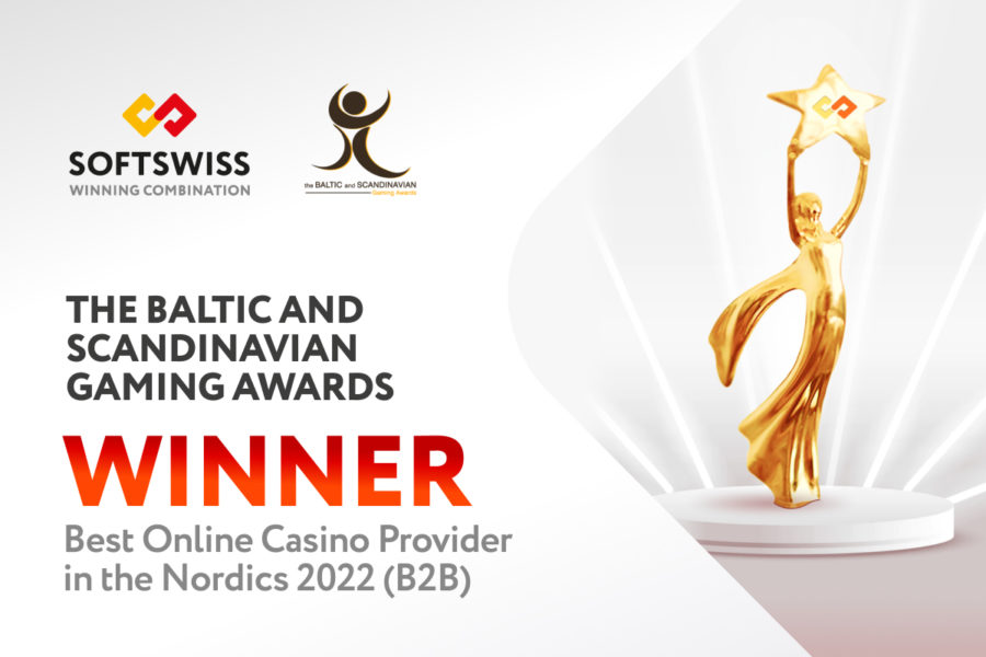 SOFTSWISS became the ‘Best Online Casino Provider’ in the Baltic and Scandinavian Gaming Awards.