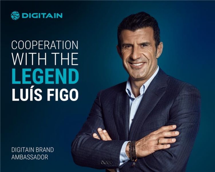 Digitain appoints footballing legend Luís Figo as Official Brand Ambassador