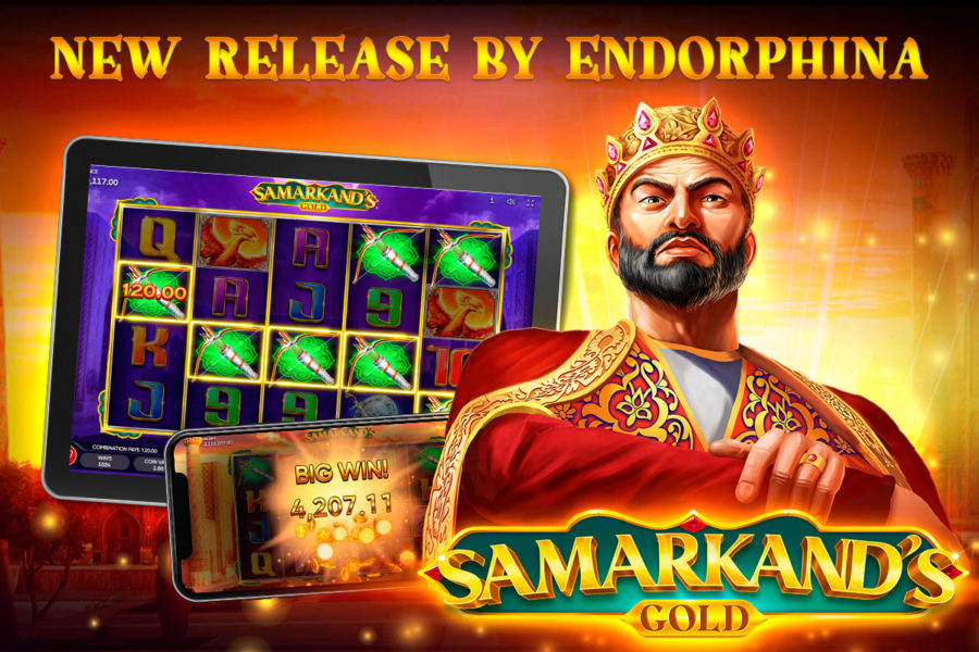 Endorphina introduces its latest video slot: Samarkand’s Gold