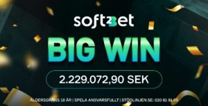 Soft2Bet entered the Swedish market in 2019.