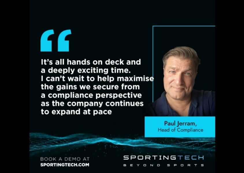 Paul Jerram, head of Ccompliance at Sportingtech.