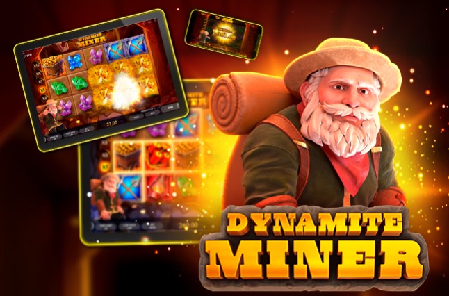 Dynamite Miner slot, by Endorphina.