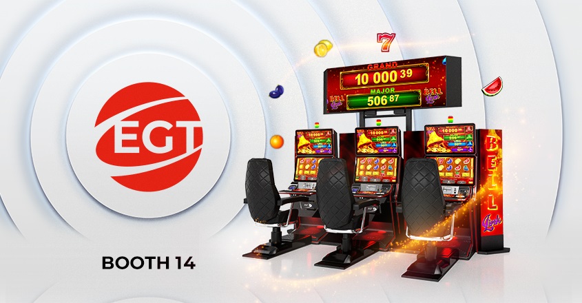 EGT will showcase its B2 Saloon products on Expo Congreso Andaluz sobre el Juego