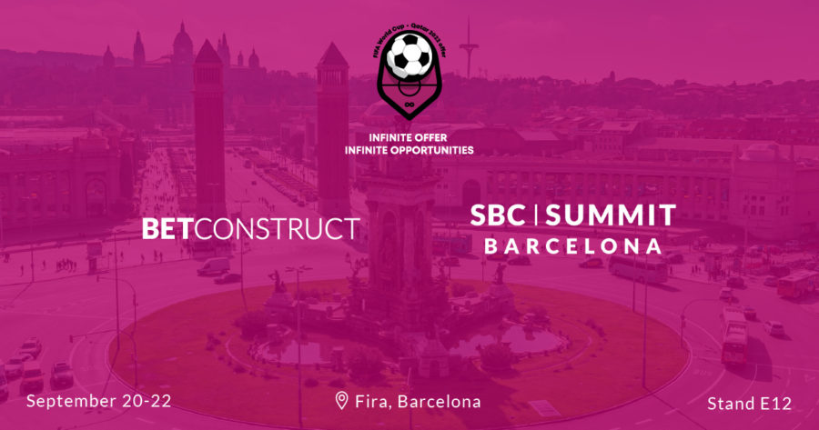 BetConstruct flies to Barcelona with its Infinite offer ahead of FIFA World Cup 2022.