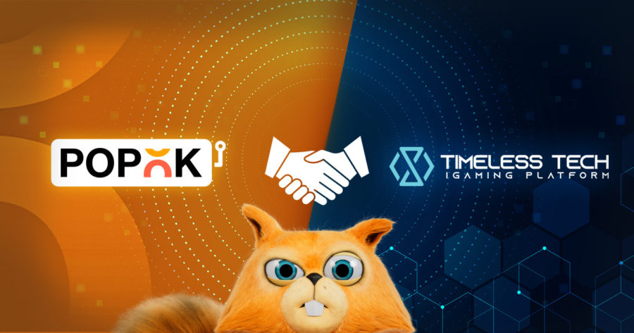 The partnership between PopOK Gaming & Timeless Tech is sure to be a roaring success.