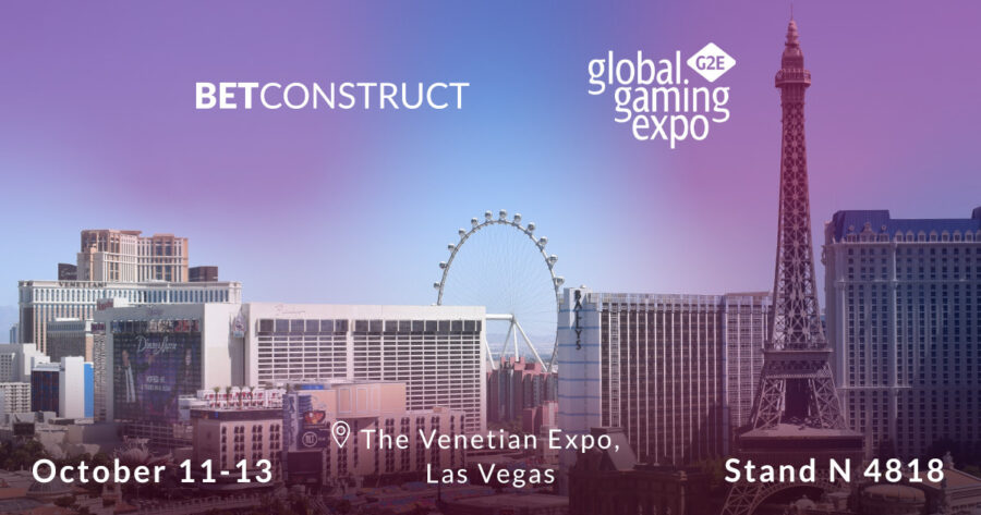 G2E Vegas 2022, which be on October 11-13.