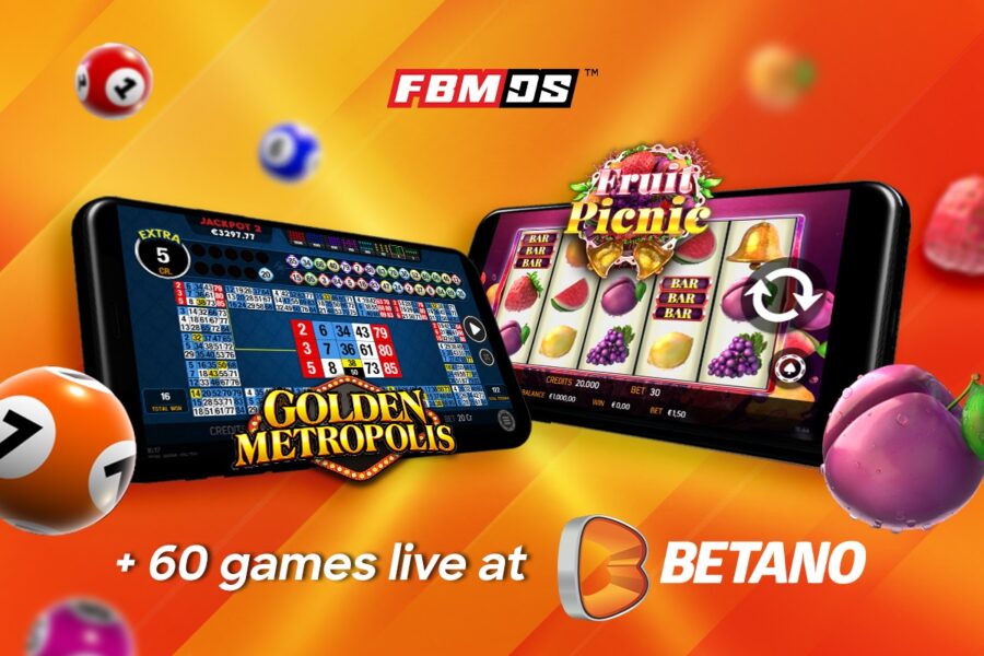 Fruit Picnic™ and Golden Metropolis™ were the games selected by Betano to kick off this partnership.