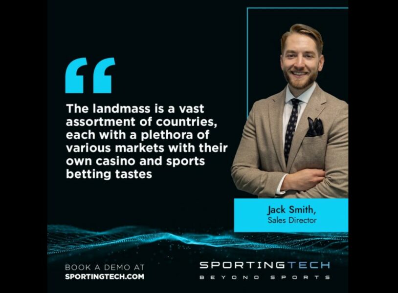 Jack Smith, Sales director at Sportingtech.