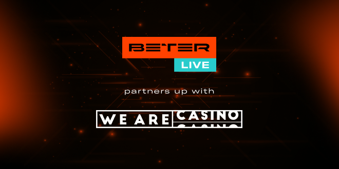 BETER announces a new partnership with WeAreCasino